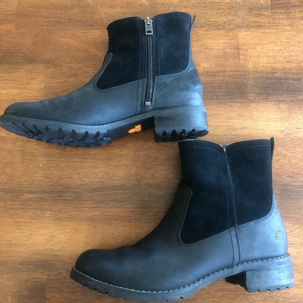 VGUC Timberland Bethel Biker Boots Size 8.5